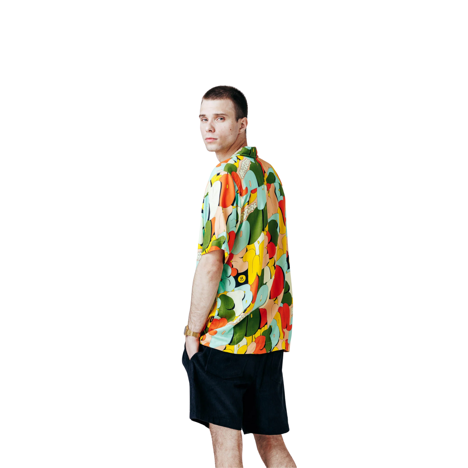 THE DUDES HARDCORE HAWAIIAN SHIRT - MULTICOLOR
