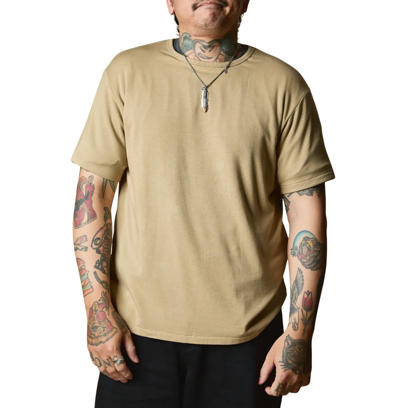 TELLURIDE BLANK T-SHIRT - STONE