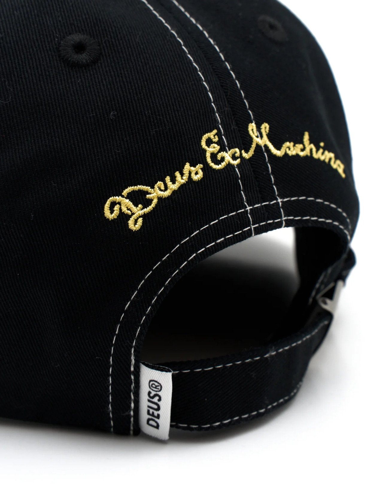 DEUS EX MACHINA SPEEDSHOP CAP - BLACK