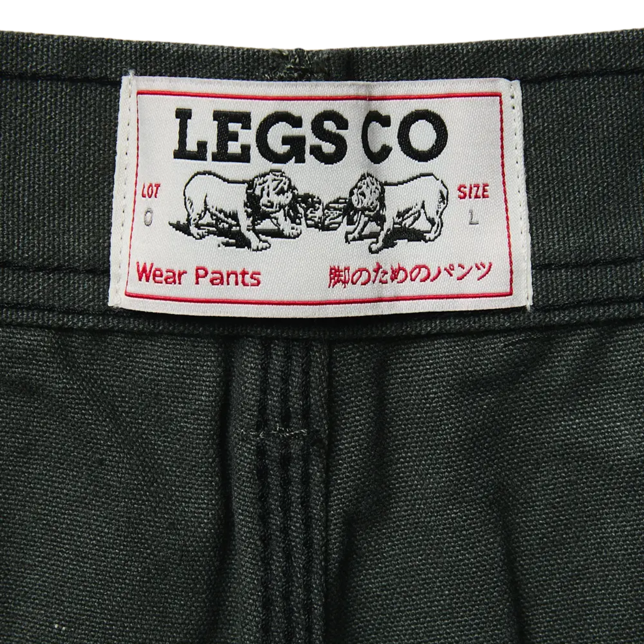 LEGS CO DOUBLE KNEE PAINTER PANTS - OLIVE