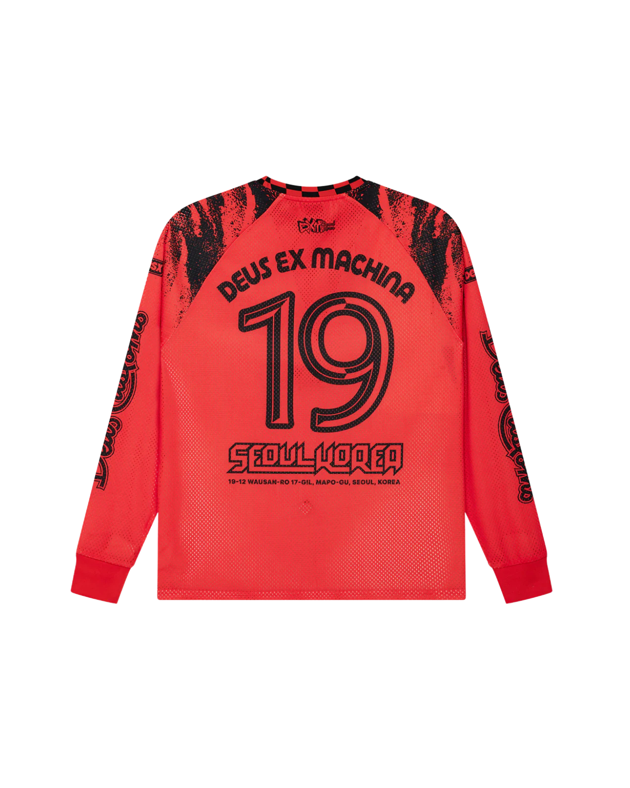 DEUS EX MACHINA CENTRE SPOT MOTO JERSEY - FIESTA