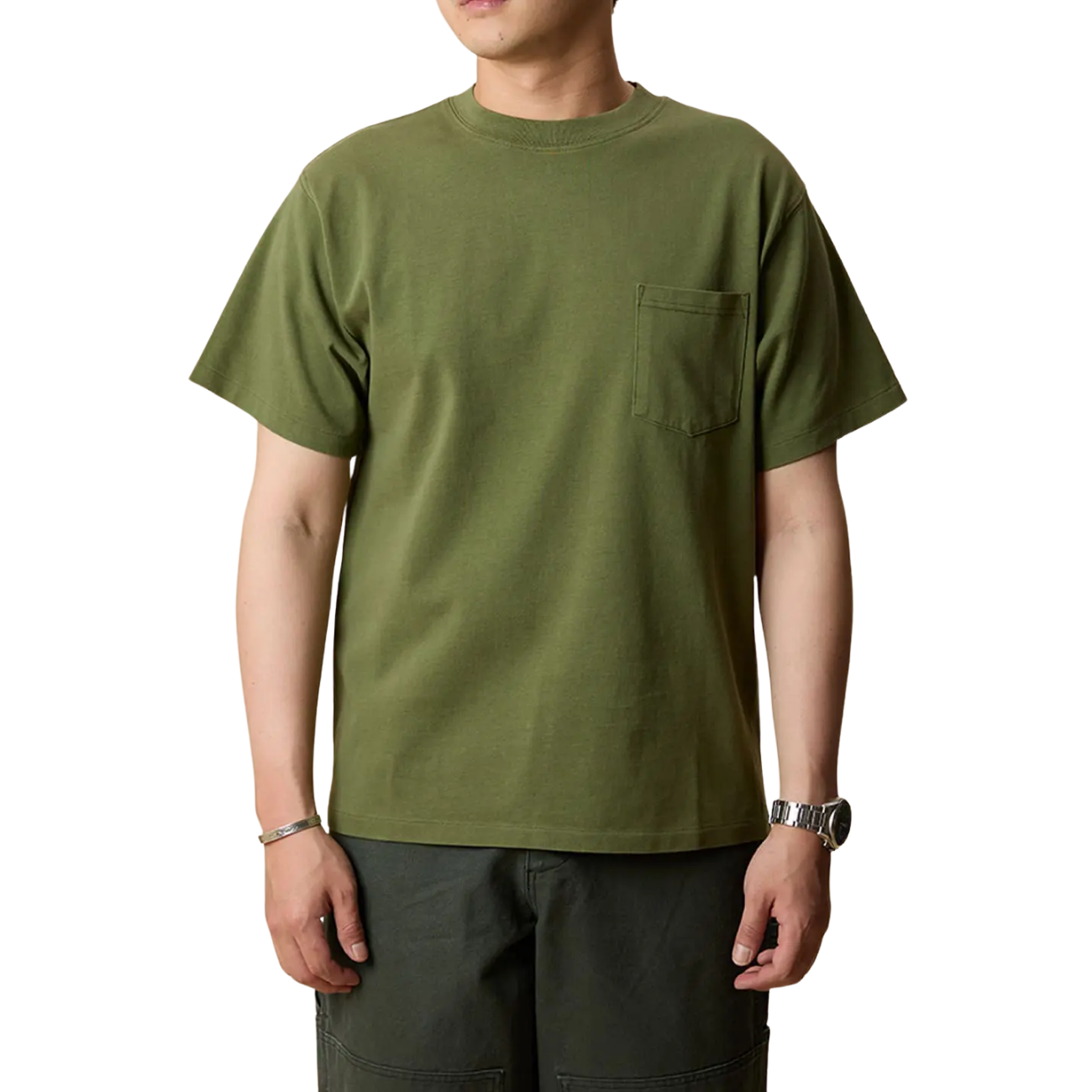 TELLURIDE HEAVY POCKET T-SHIRT - GREEN