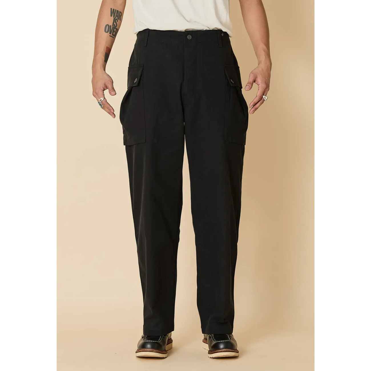 LEGS CO MONKEY PANTS - BLACK