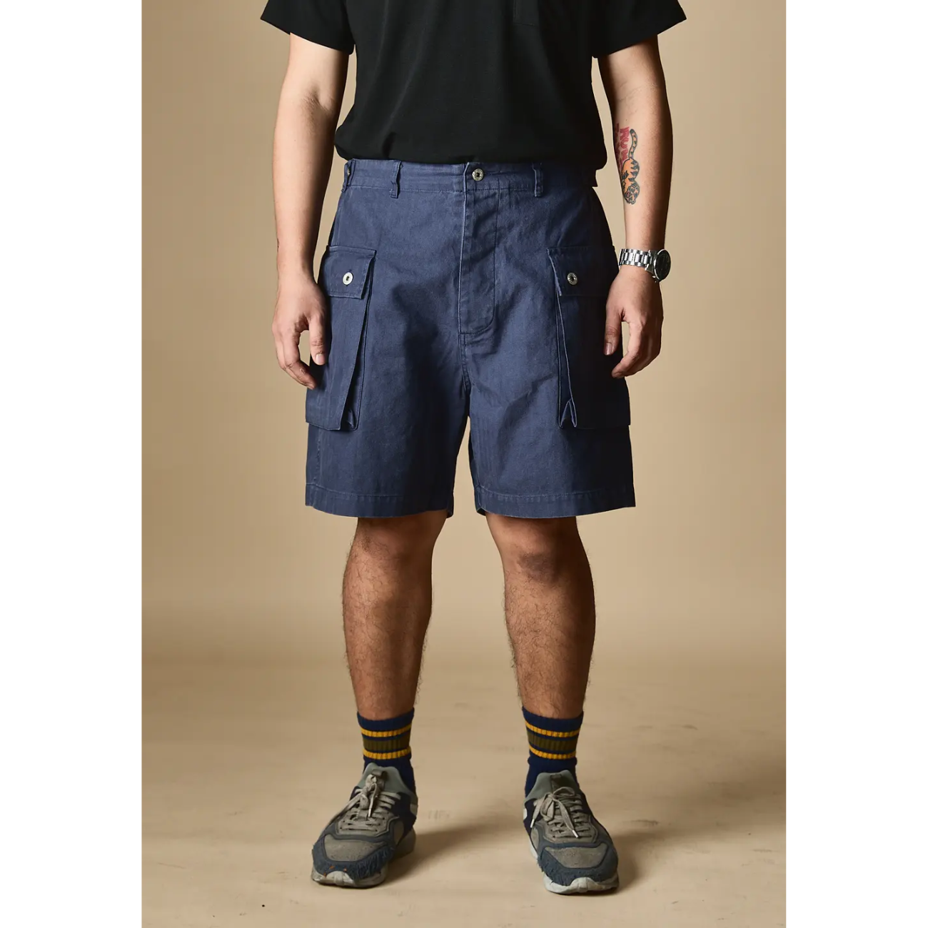 LEGS CO MONKEY SHORTS - NAVY