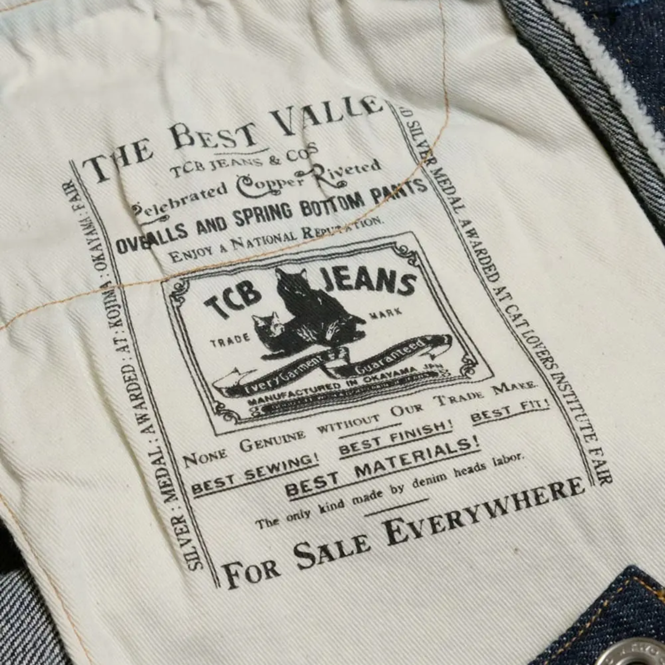 TCB JEANS NO.2 JEANS 1890 - INDIGO