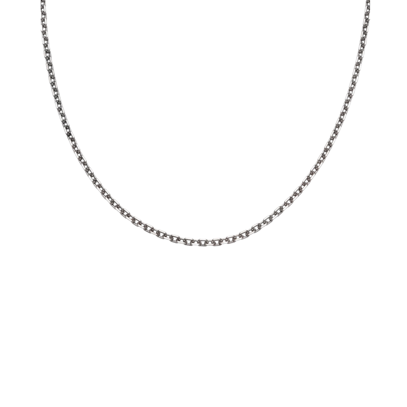 SAAD AZUKI SILVER 925 CHAIN WIDTH 3.0MM 55CM - No Color