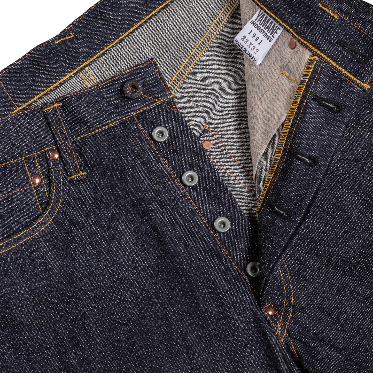 YAMANE LOT.1991 NO.0 CLASSIC STRAIGHT (W&P1) - DENIM