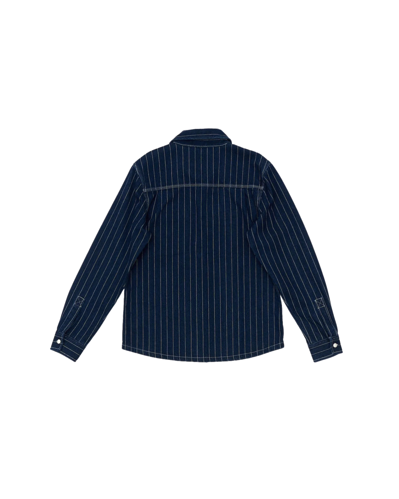 DEUS EX MACHINA VACAY STRIPE DENIM SHIRT - INDIGO