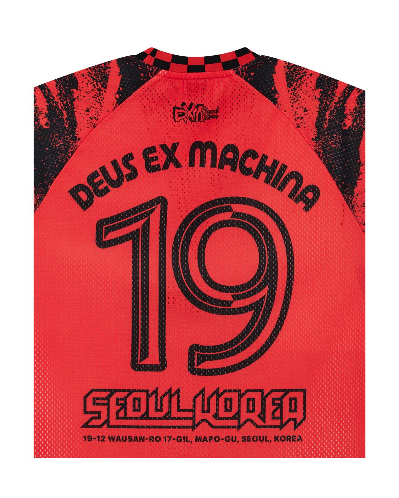 DEUS EX MACHINA CENTRE SPOT MOTO JERSEY - FIESTA