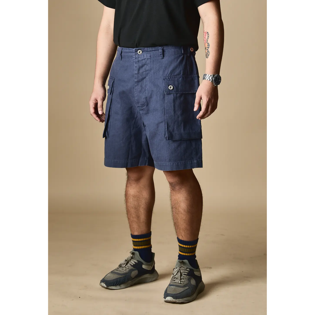 LEGS CO MONKEY SHORTS - NAVY