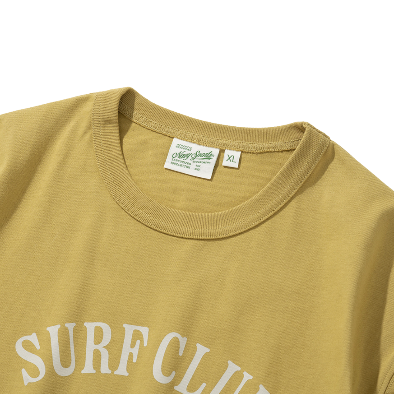UNIFORM BRIDGE SURF CLUB S/S T-SHIRT - BUTTER GOLD