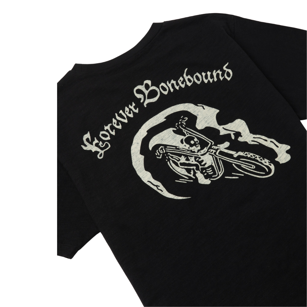 TELLURIDE - DEATH DRIFTER SLUB POCKET TEE - BLACK