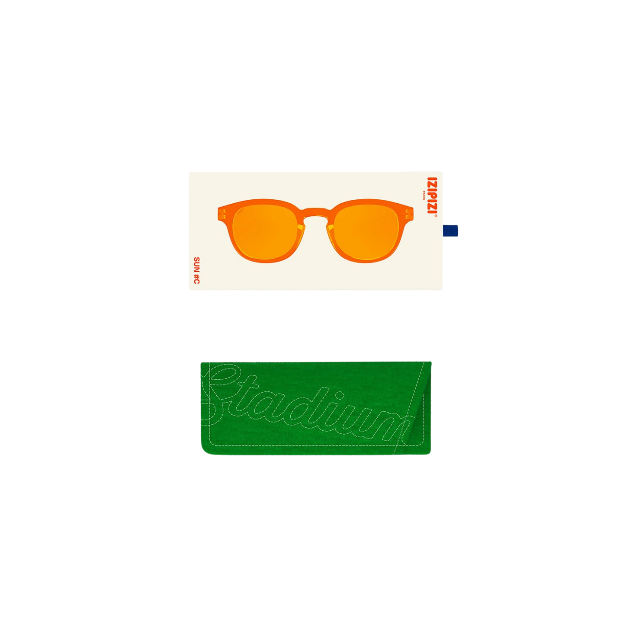 IZIPIZI SUN C ATHLETIC PURPLE BLUE LENSES - ATHLETIC PURPLE