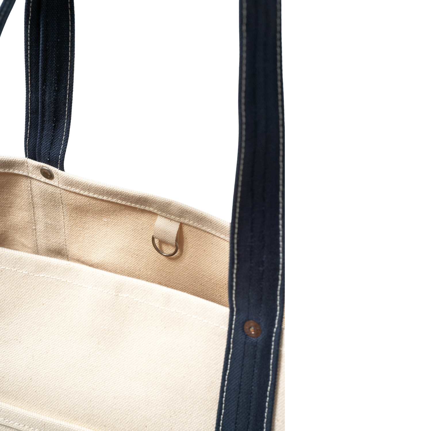 BIG JOHN VBTT45 CANVAS TOTE BAG - KINARI/NAVY