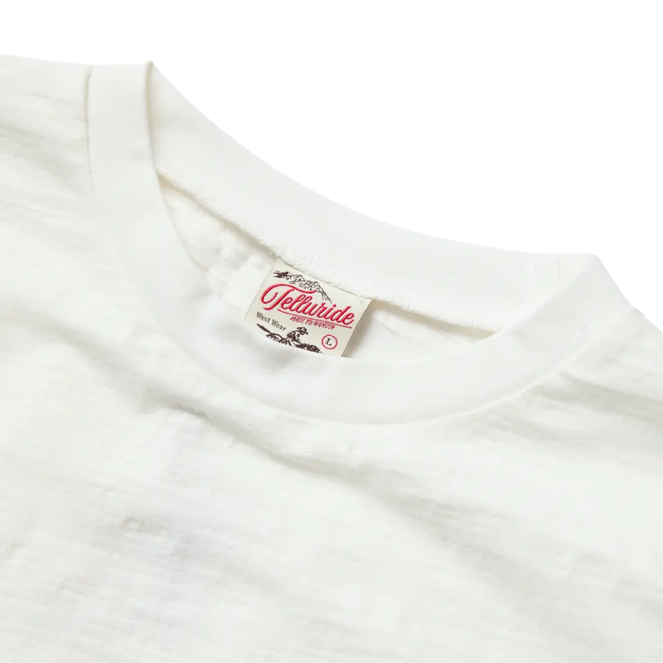 TELLURIDE SLUB POCKET T-SHIRT - WHITE