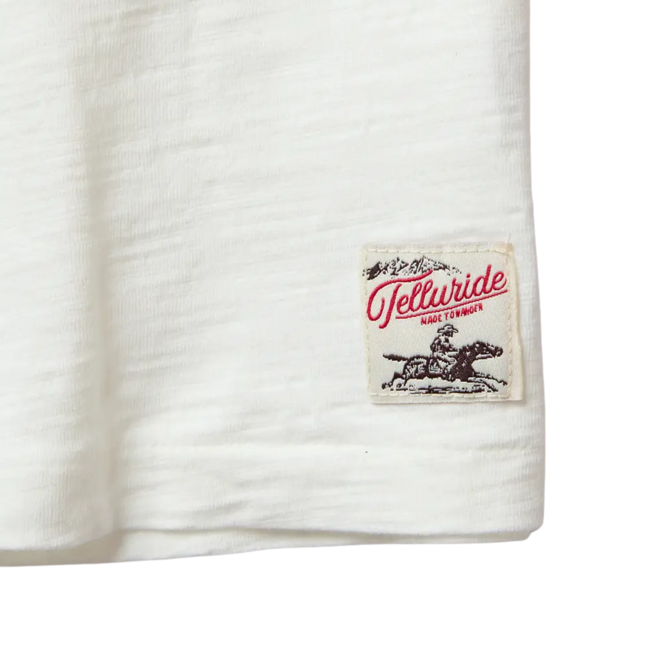 TELLURIDE SLUB POCKET T-SHIRT - WHITE
