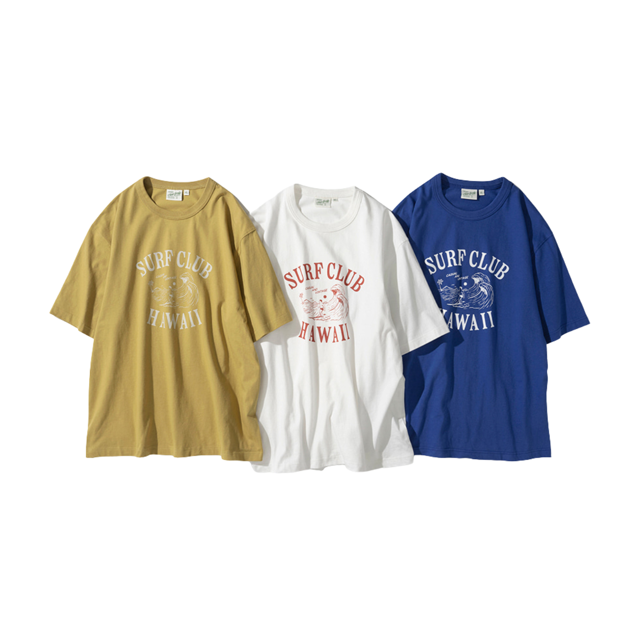 UNIFORM BRIDGE SURF CLUB S/S T-SHIRT - BUTTER GOLD