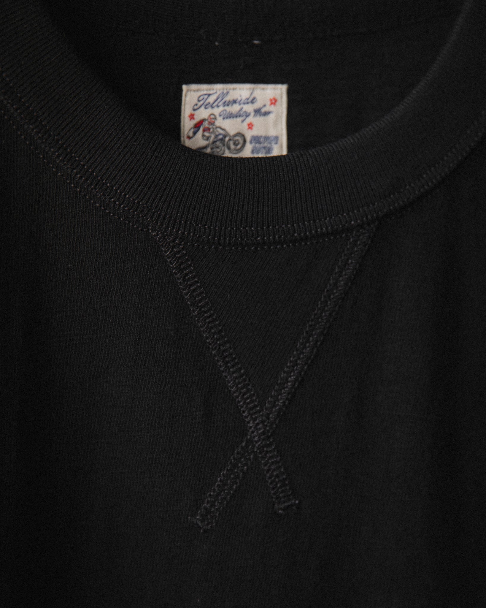 TELLURIDE LIBERTY GUSSET TEE - BLACK