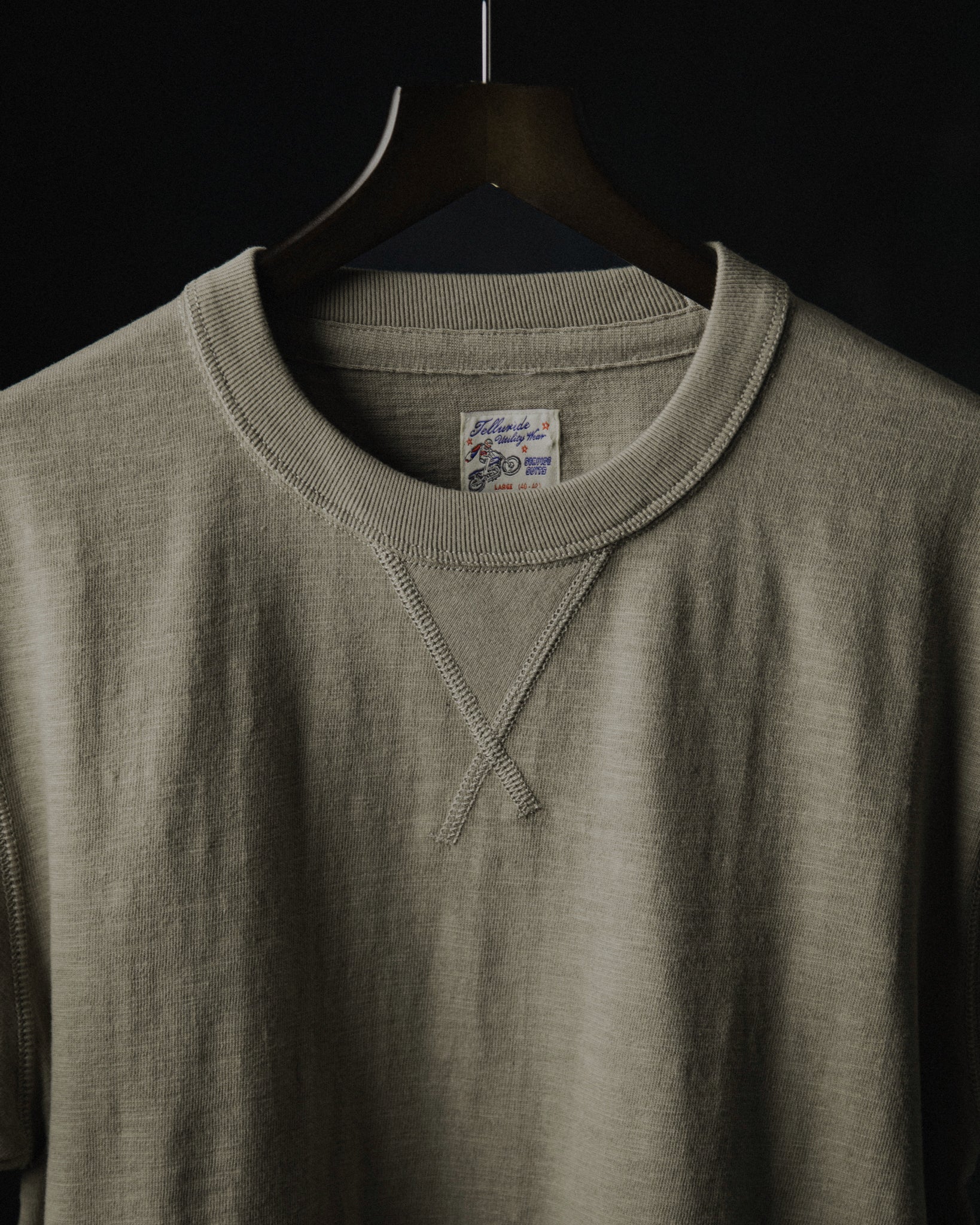 TELLURIDE LIBERTY GUSSET TEE - STONE
