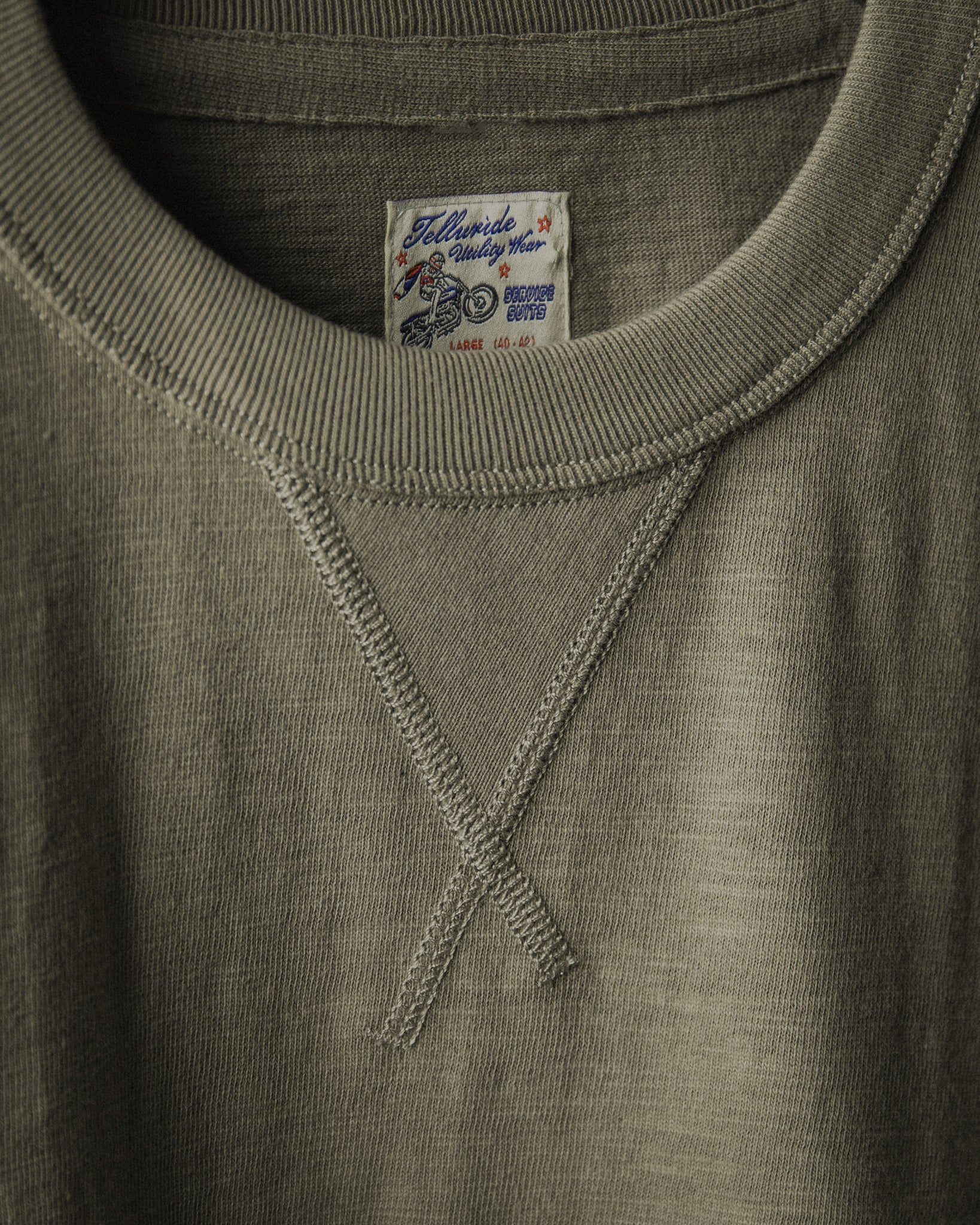 TELLURIDE LIBERTY GUSSET TEE - STONE