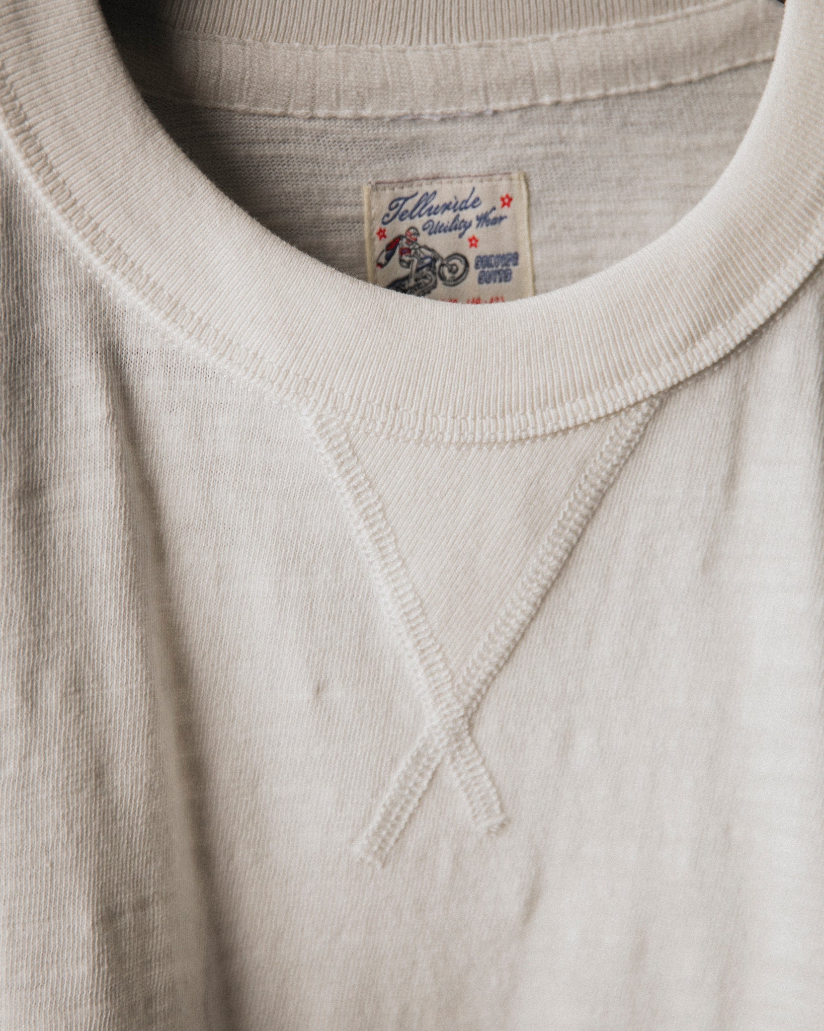 TELLURIDE LIBERTY GUSSET TEE - WHITE