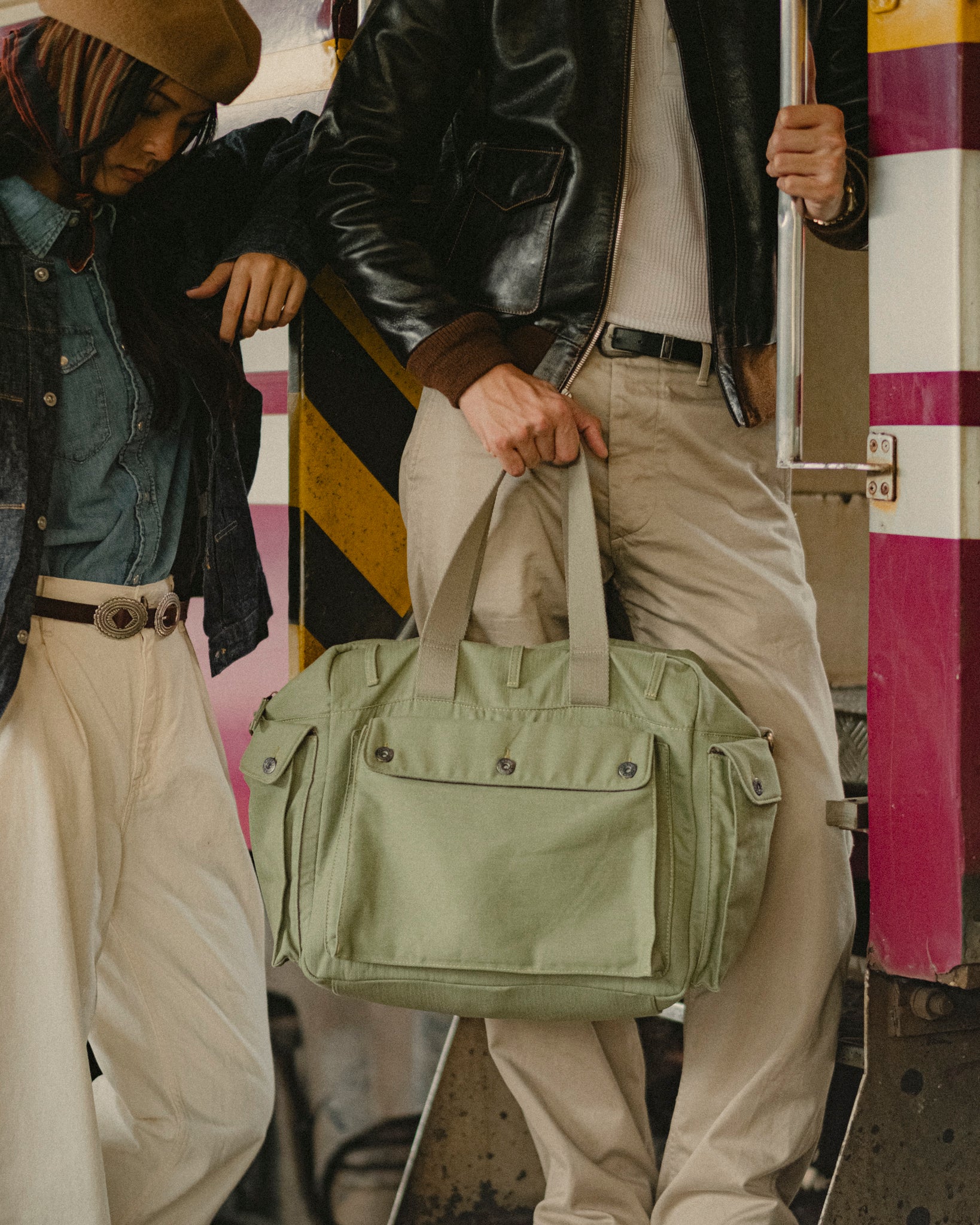 TELLURIDE MONKEY CARRIER TOTE