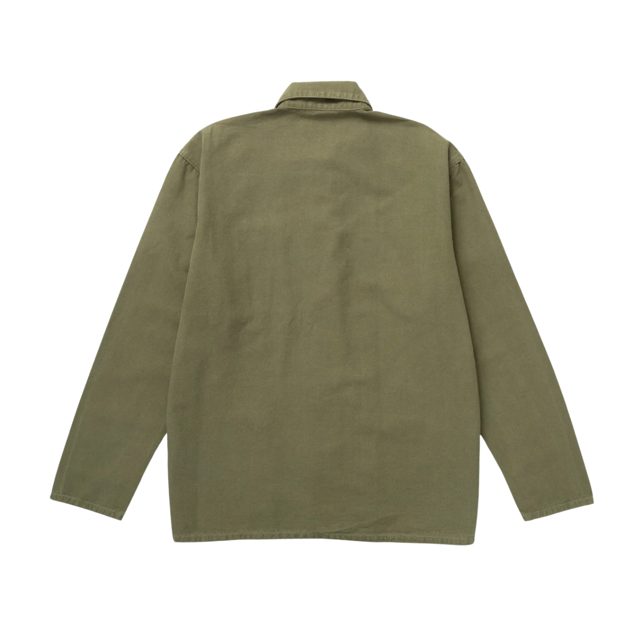 SERVICE WORKS CANVAS CHORE SHIRT - OLIVE