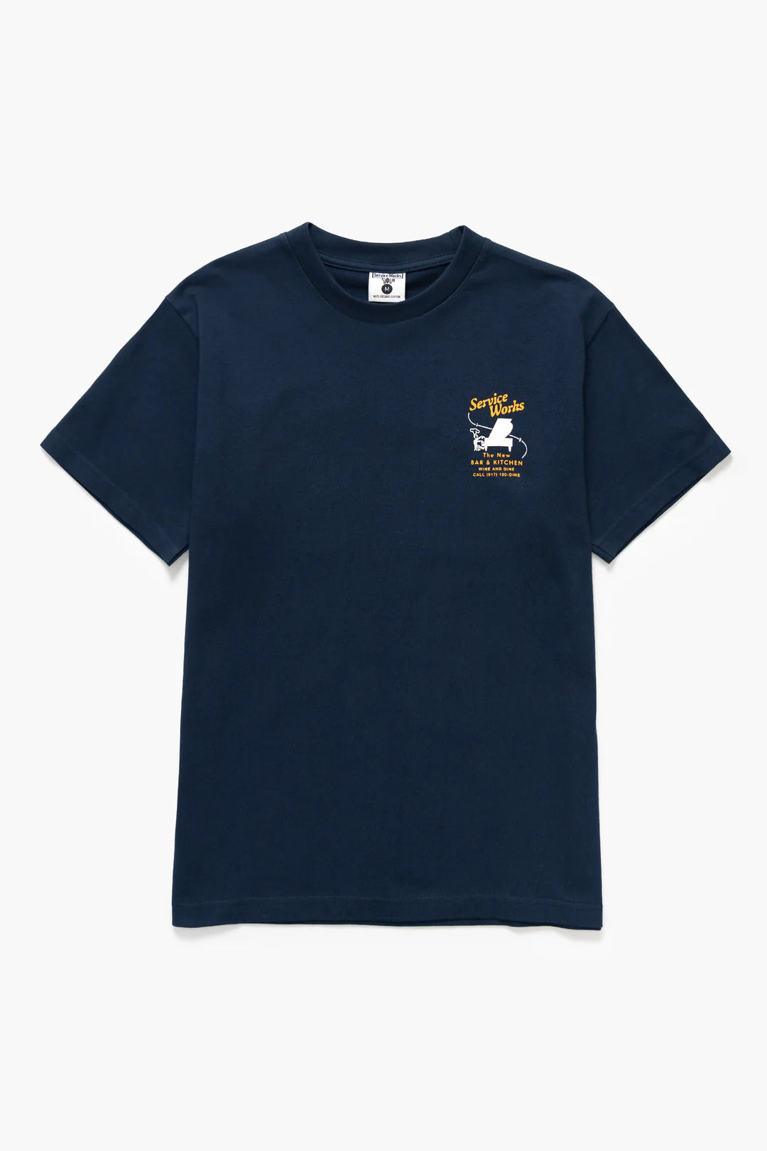 SERVICE WORKS BAR + KITCHEN TEE - NAVY
