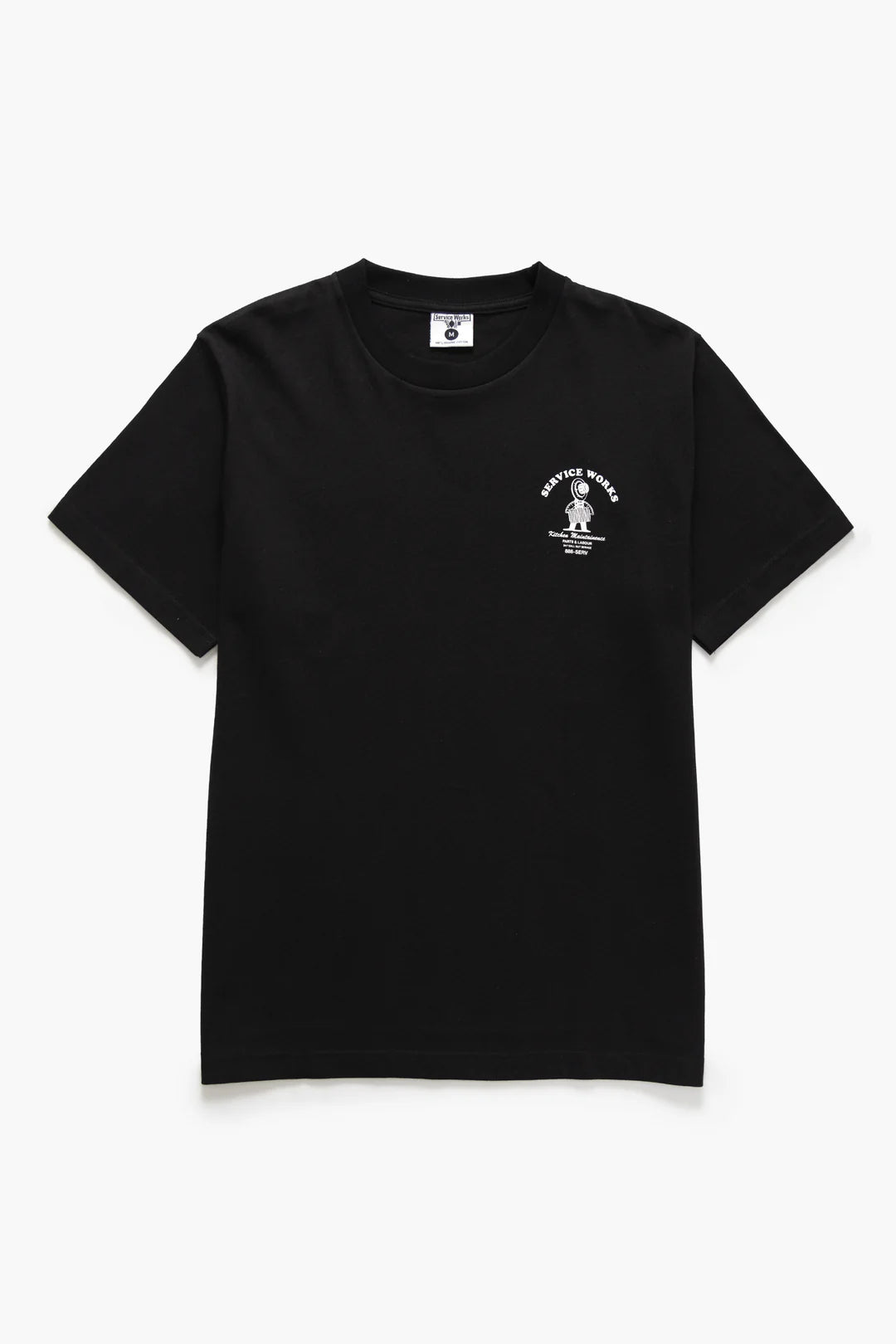 SERVICE WORKS	MAINTENANCE TEE - BLACK