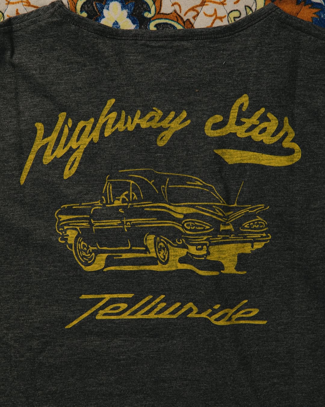 TELLURIDE HIGHWAY STAR TEE - GREY
