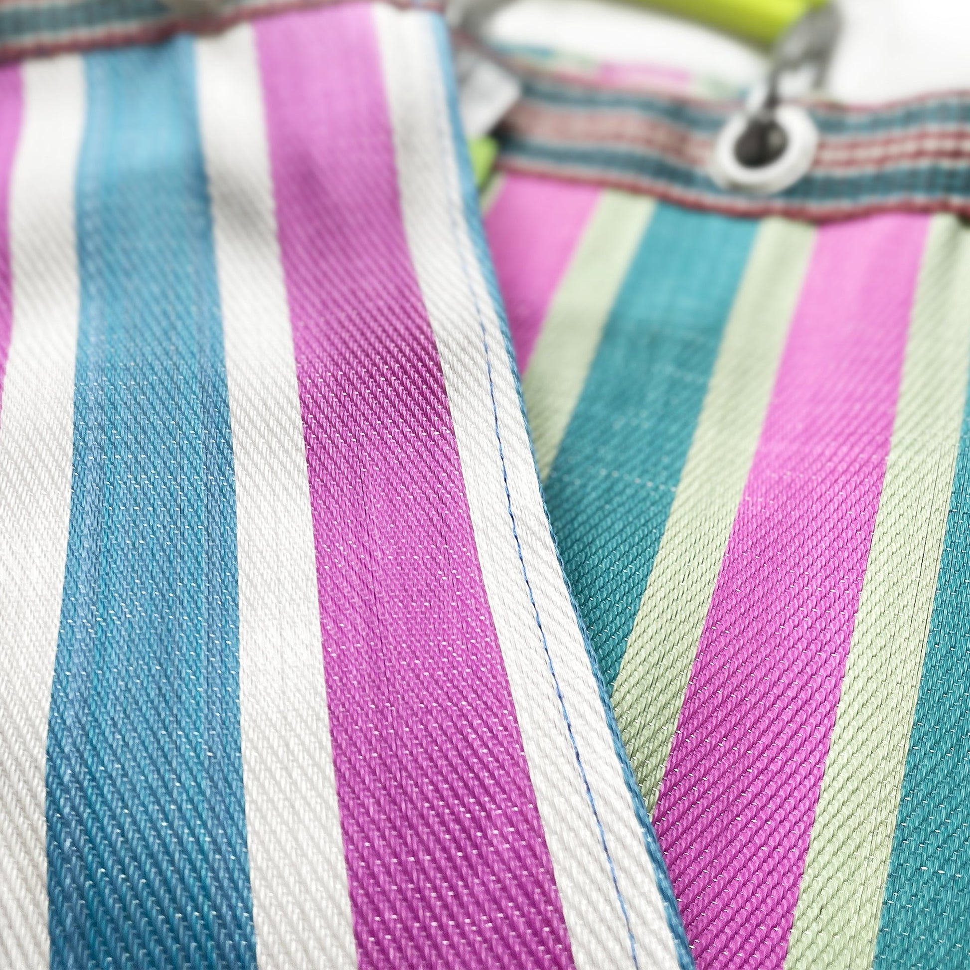 PUEBCO RECYCLED PLASTIC STRIPE BAG / Rectangle D15