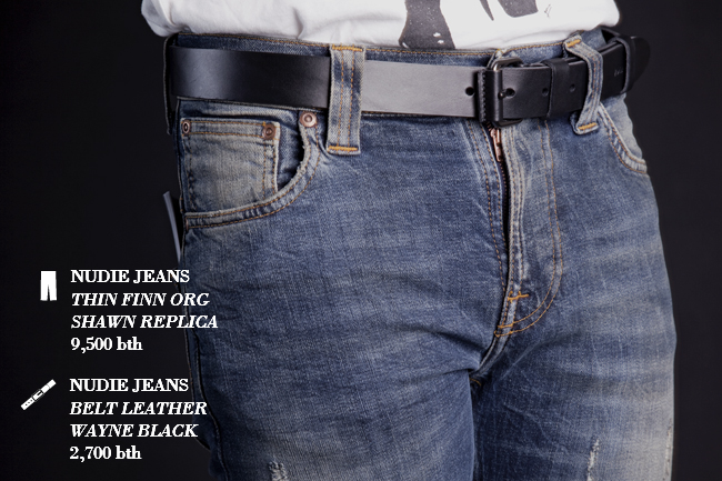 Nudie Jeans Mens Wayne Belt Leather