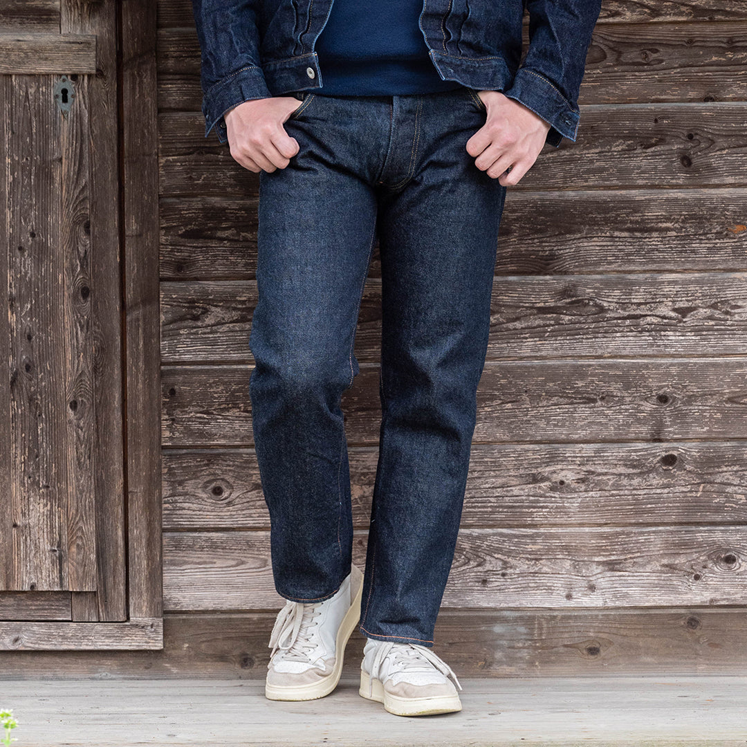 YAMANE INDUSTRIES LOT.1990 NO.1 REGULAR STRAIGHT (W&P2) - DENIM