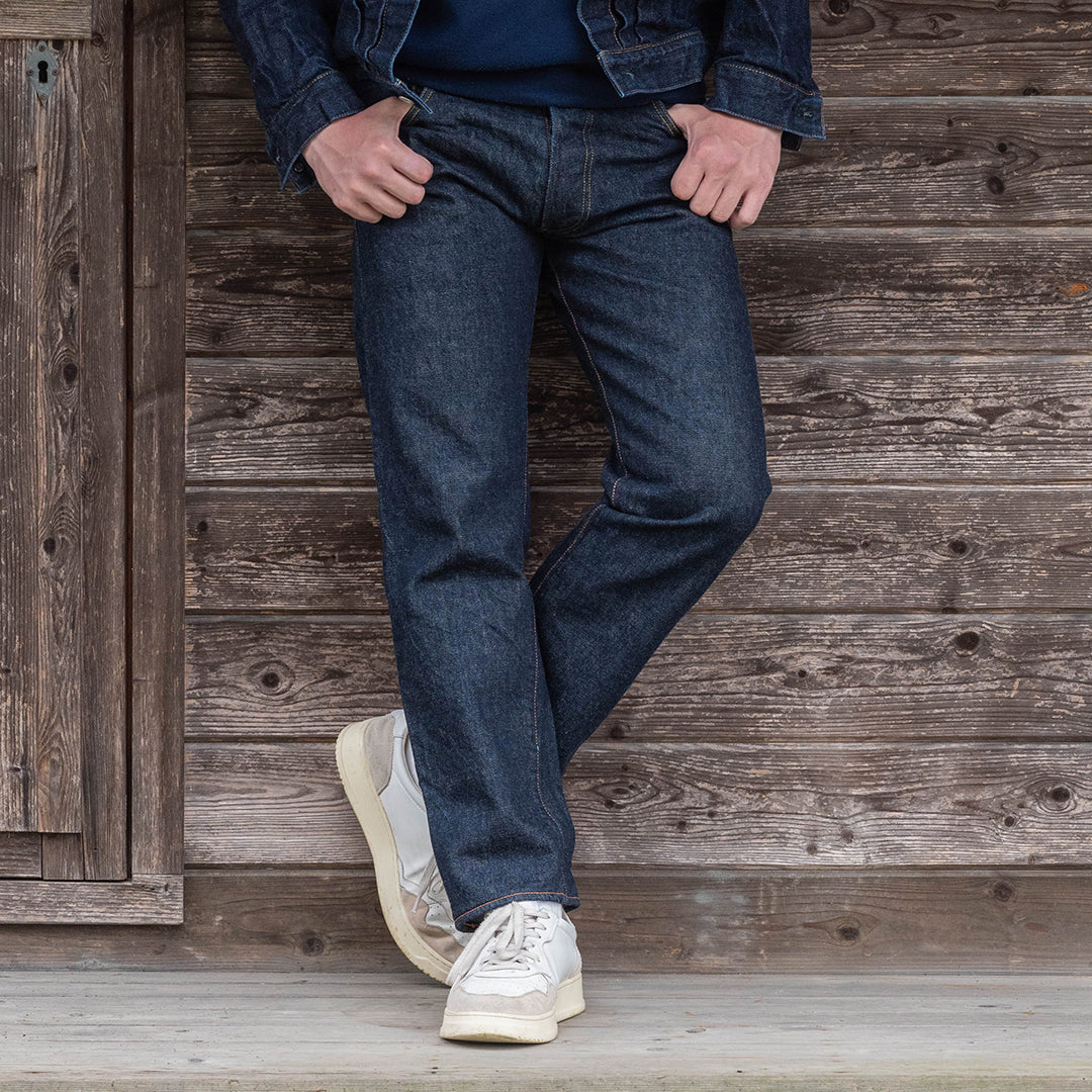 YAMANE INDUSTRIES LOT.1990 NO.1 REGULAR STRAIGHT (W&P2) - DENIM