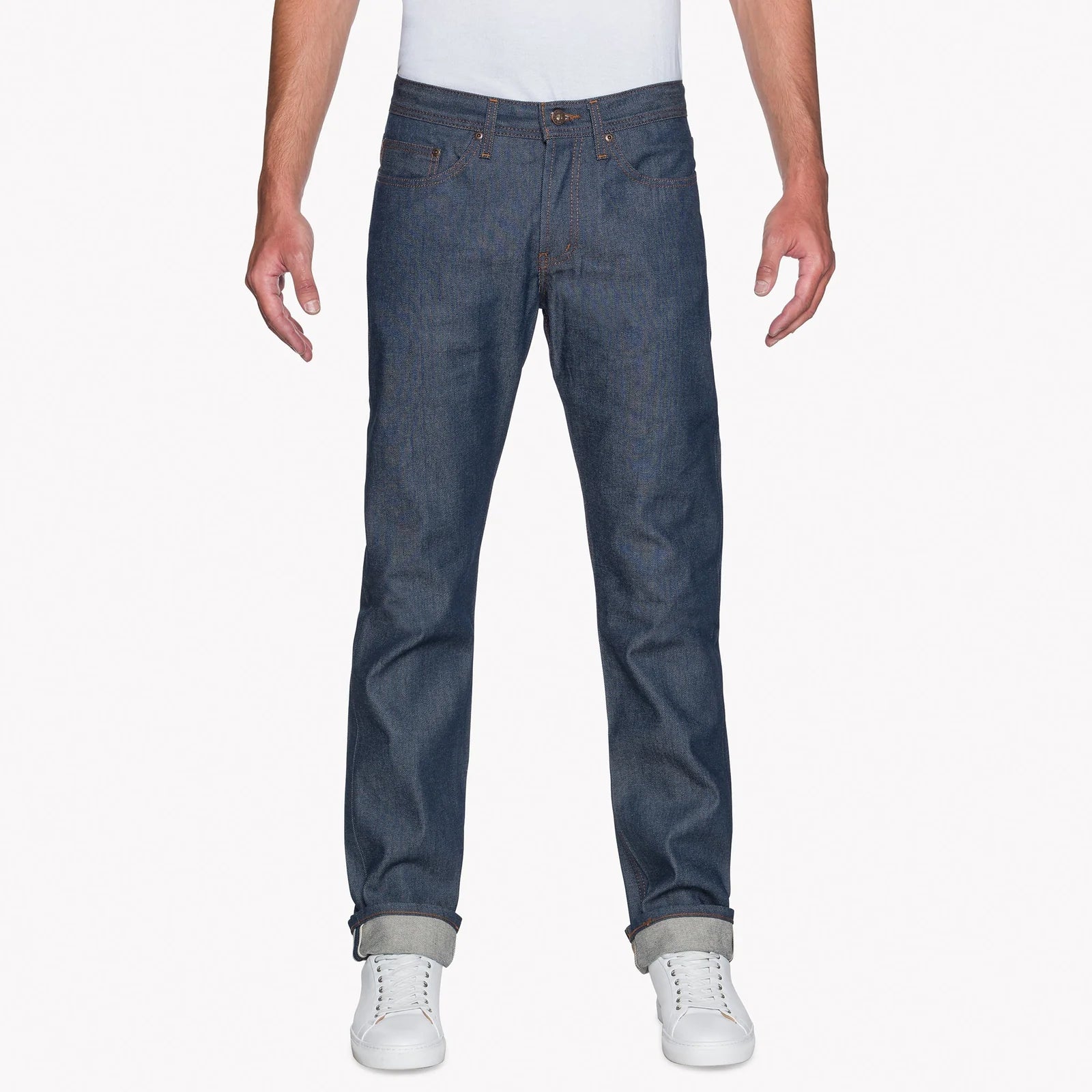 Naked & Famous Weird Guy — Natural Indigo Selvedge — view 2