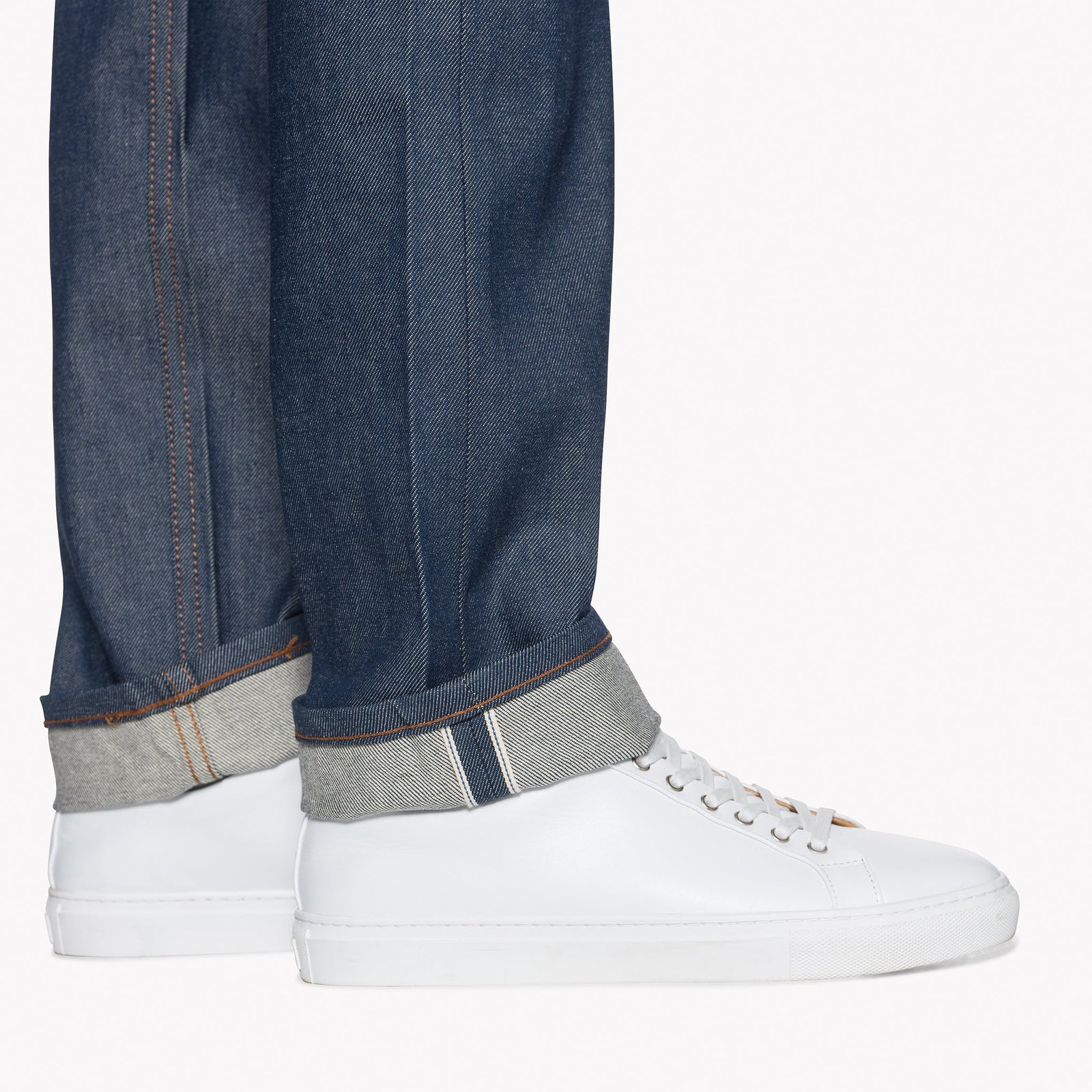 Naked & Famous Weird Guy — Natural Indigo Selvedge — view 8