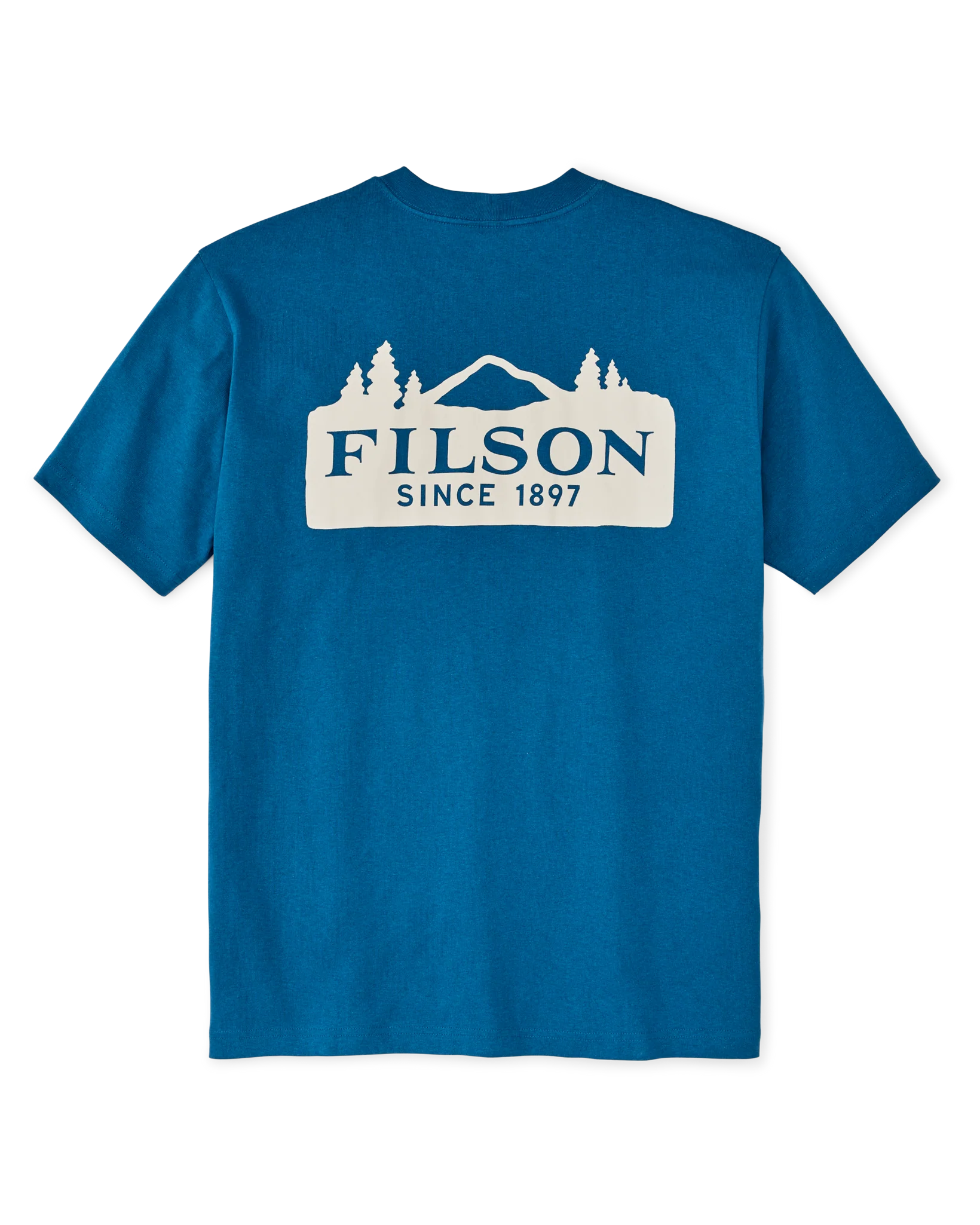 Filson Frontier Logo T-Shirt — Sapphire — view 2