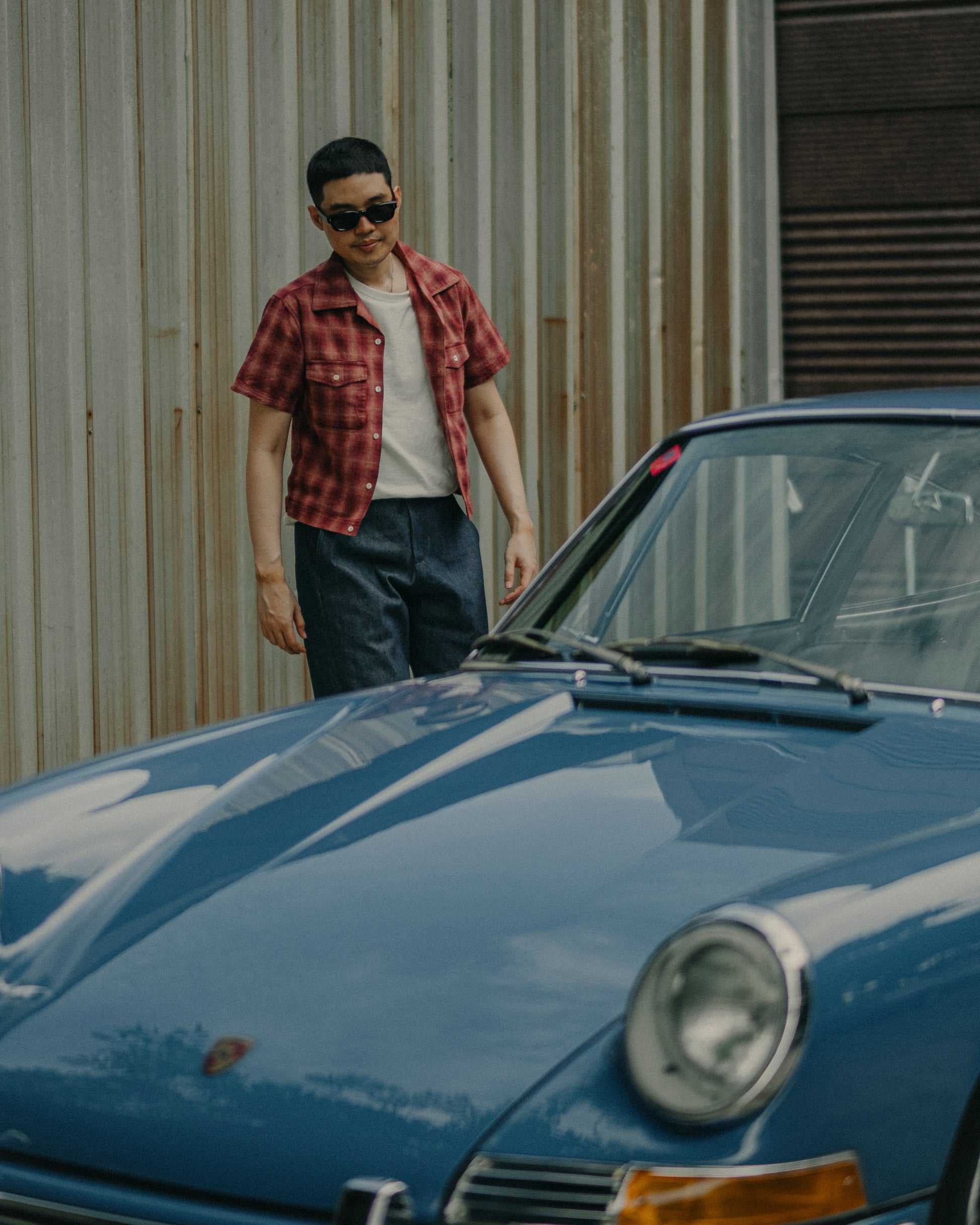 Telluride Drifter Signal Pattern Jacquard Shirt — Mulberry — view 9