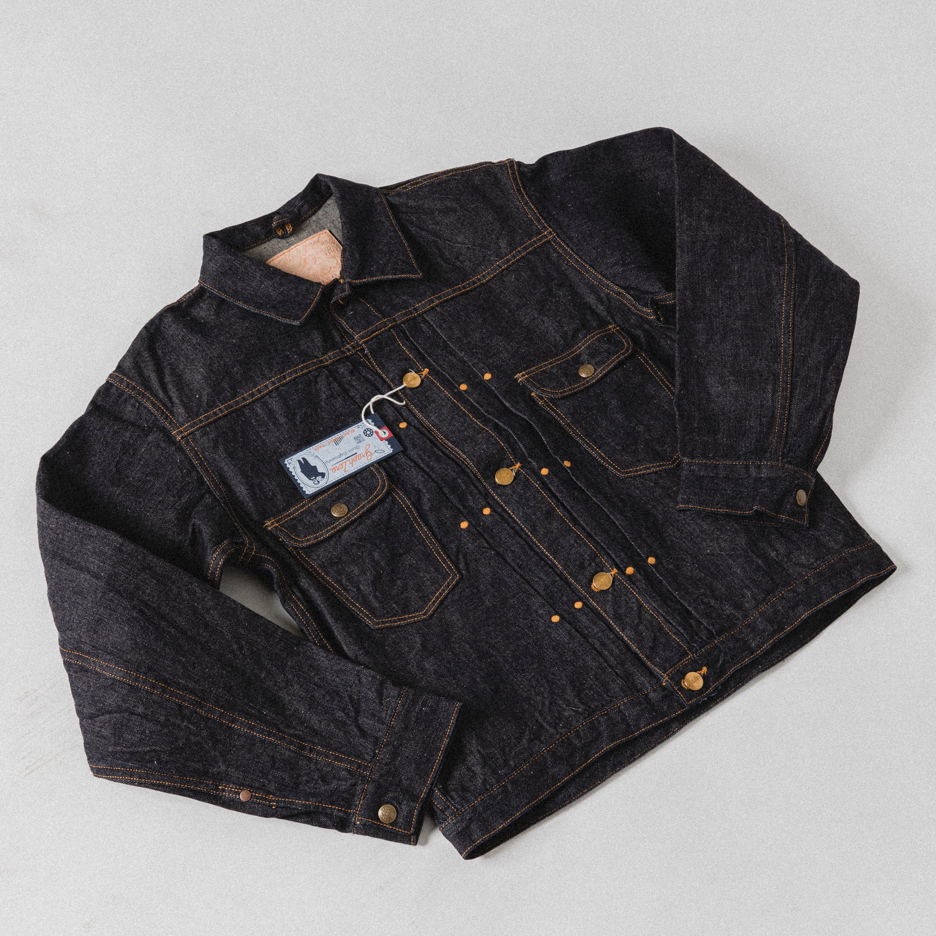 GRAPHZERO JEAN JACKET 111MJ - INDIGO