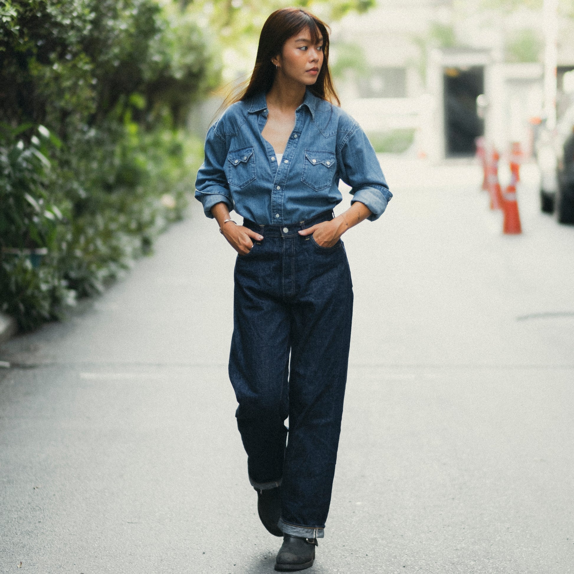 ORSLOW 101 DAD'S FIT DENIM PANTS (Pronto & Co. Exclusive) - ONE WASH