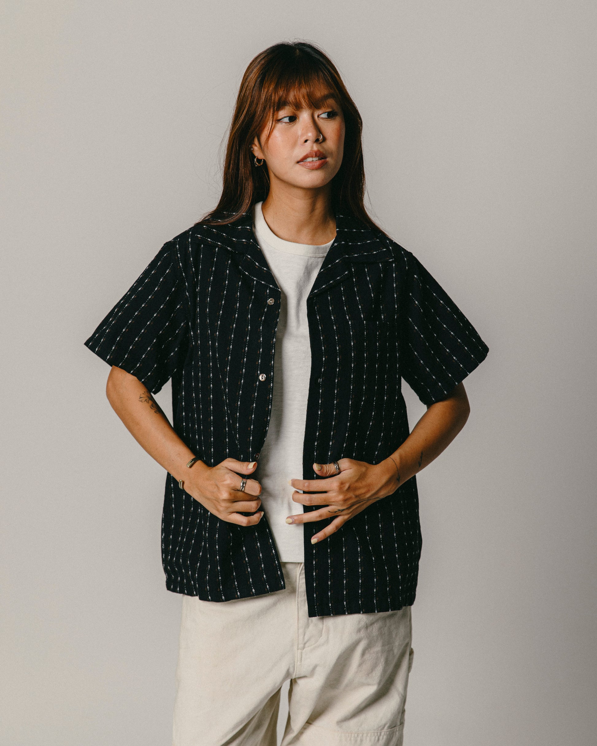 Telluride Jive Drop Dobby Shirt — Black — view 11