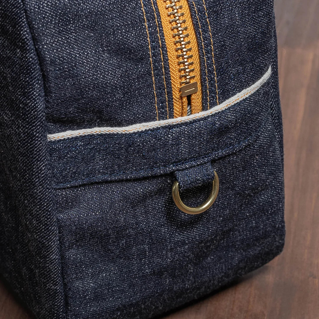 YAMANE LOT.9040 DENIM SPORTS BAG 20 INCH - DENIM