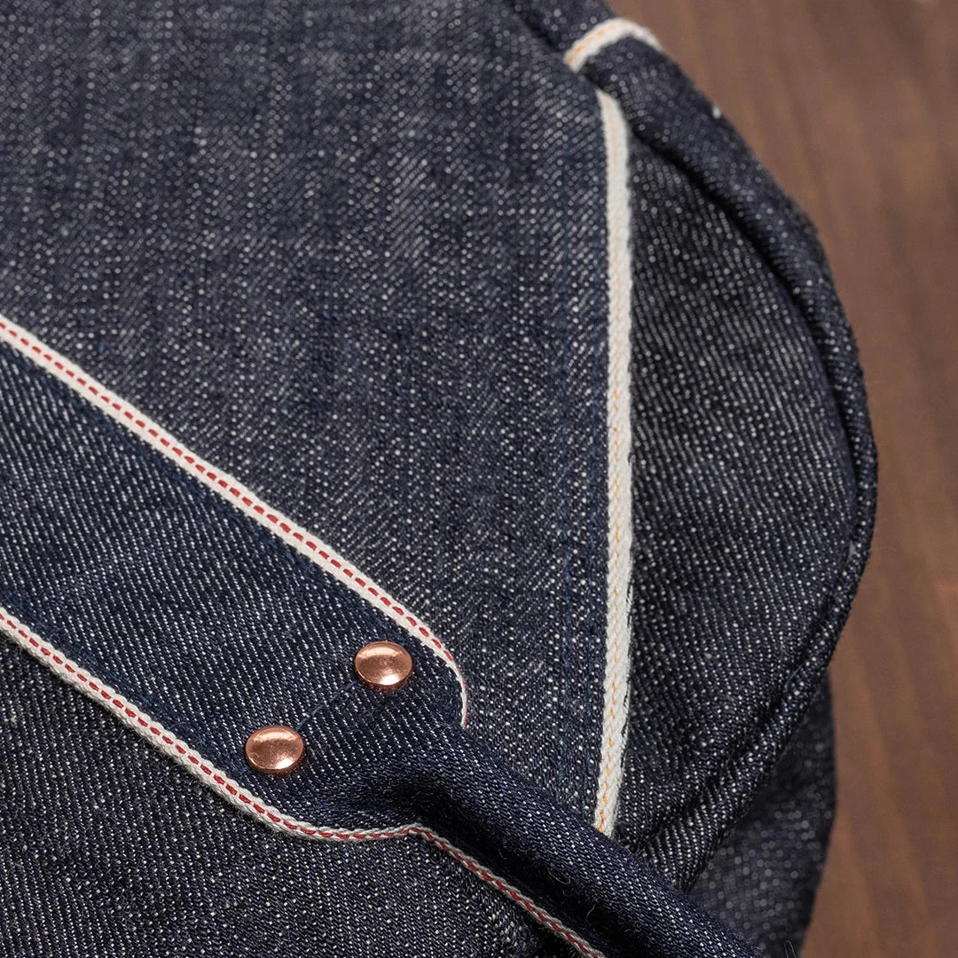 YAMANE LOT.9040 DENIM SPORTS BAG 20 INCH - DENIM