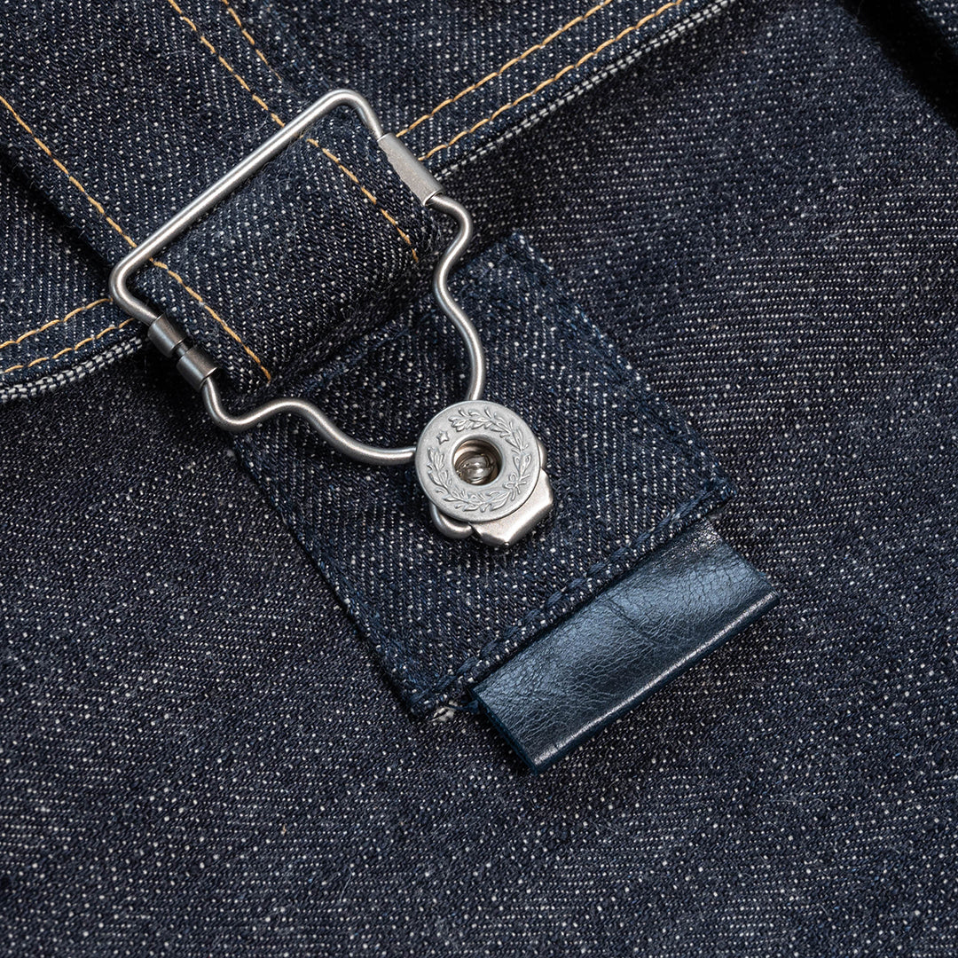 YAMANE LOT.9050 DENIM SAFARI BAG 18 INCH - DENIM