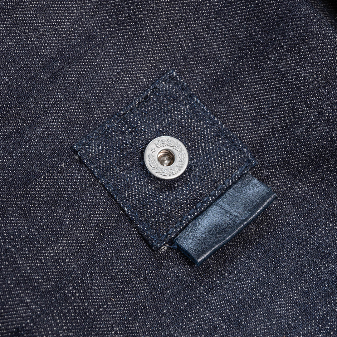 YAMANE LOT.9050 DENIM SAFARI BAG 18 INCH - DENIM