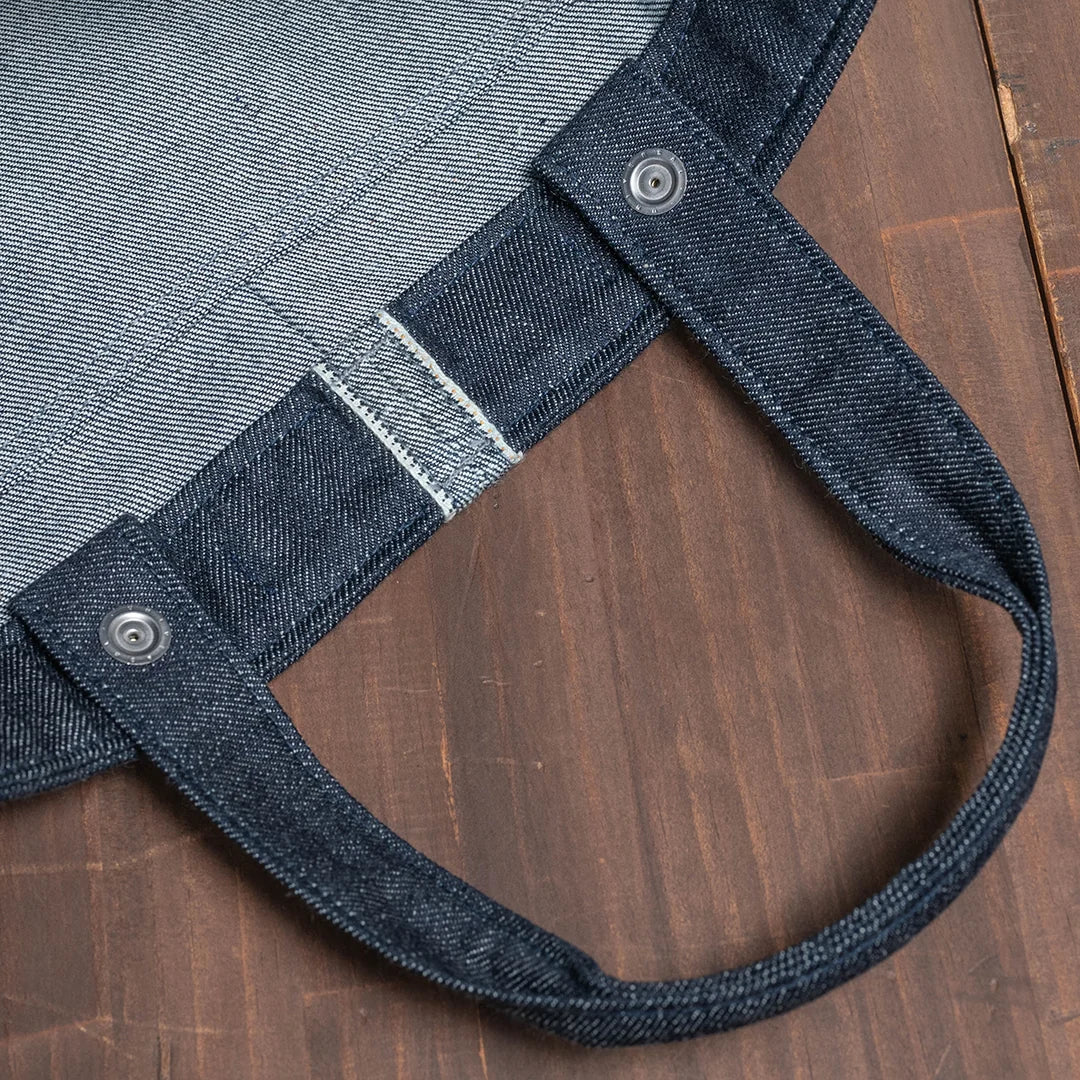 YAMANE LOT.9060 DENIM TWO-WAY SHOULDER BAG 16 INCH - DENIM