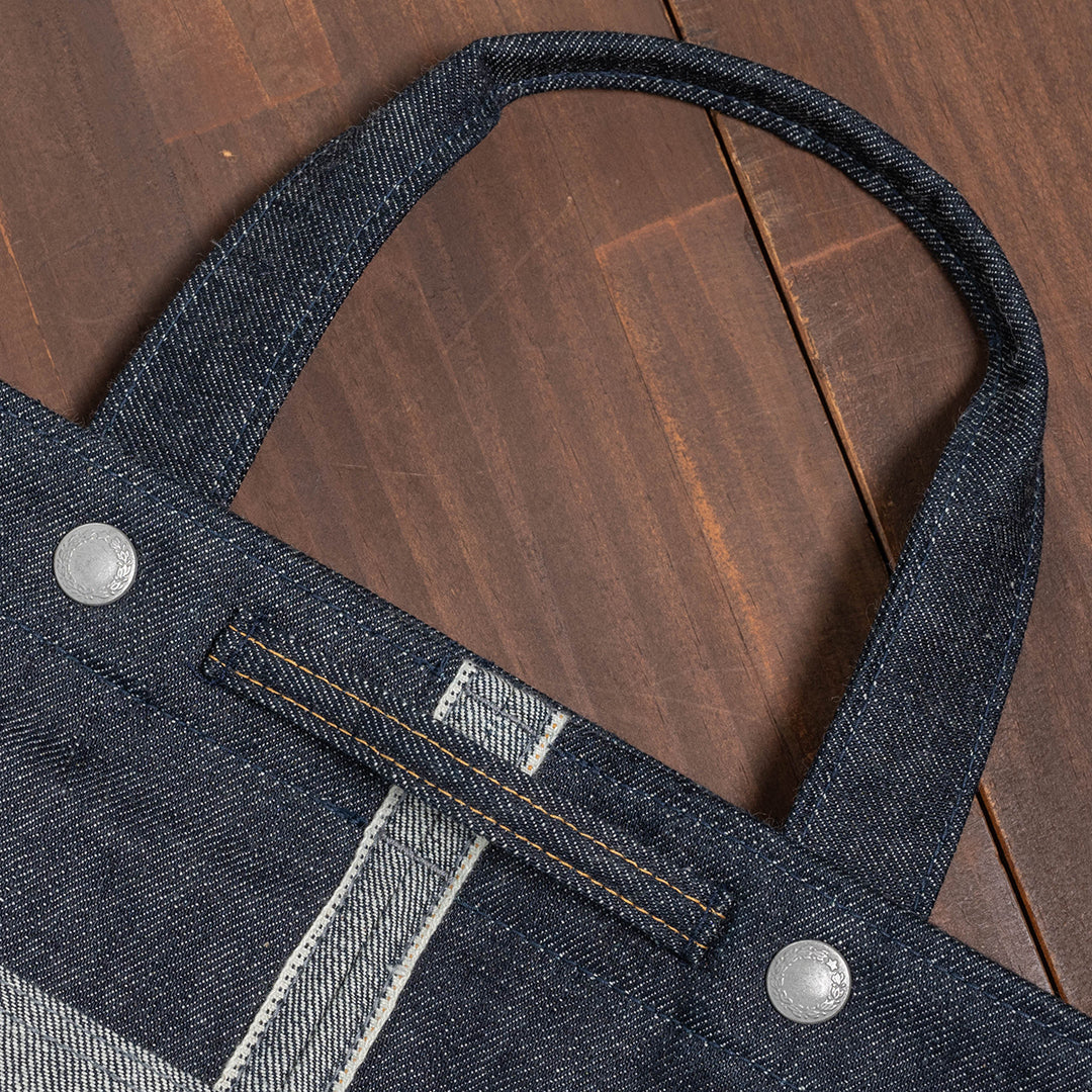 YAMANE LOT.9060 DENIM TWO-WAY SHOULDER BAG 16 INCH - DENIM