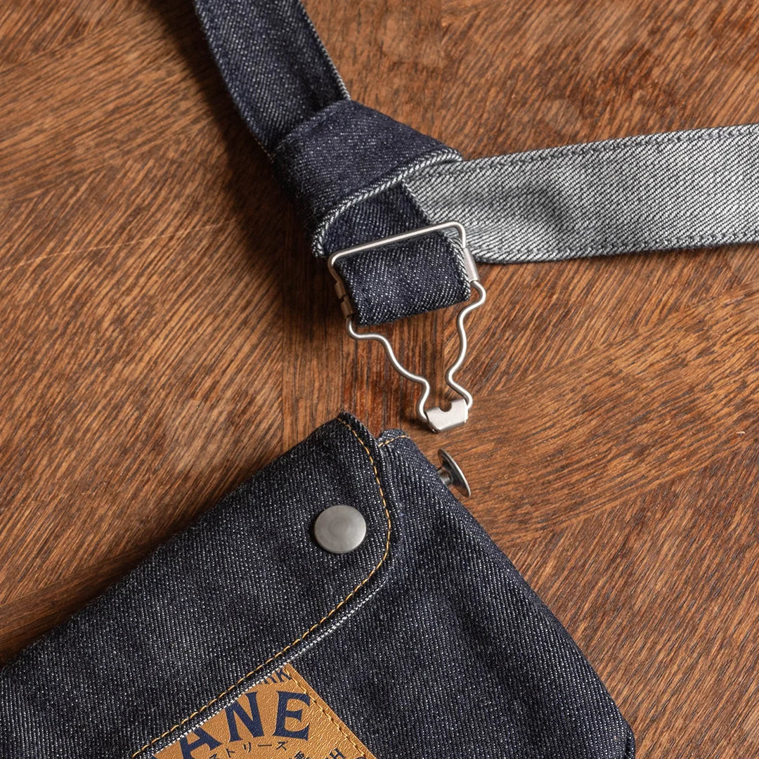 YAMANE LOT.9103 DENIM SNAP ON 9 INCH - DENIM