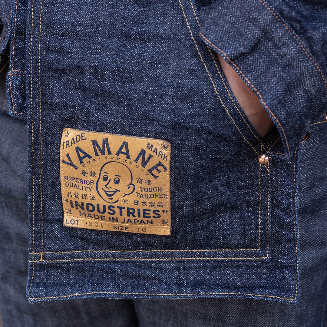 YAMANE LOT.9301 DENIM TWO POCKETS STOLE 70 INCH