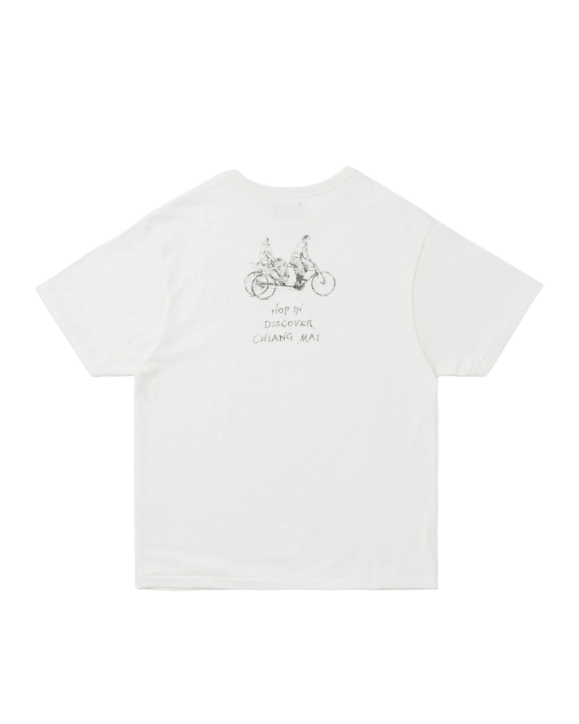 PRONTO & CO. CHIANG MAI KHAM MUEANG SOUVENIR TEE - WHITE